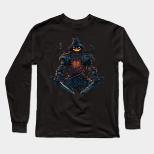 Spooky Scarecrow Long Sleeve T-Shirt